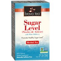 Sugar Level Herbal Tea, 20 Tea Bags, Bravo Tea
