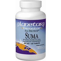 Suma 500mg (Suma Root) 60 tabs, Planetary Herbals