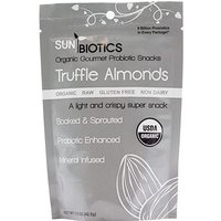 SunBiotics Truffle Almonds, Organic Gourmet Probiotic Snacks, 1.5 oz, Windy City Organics