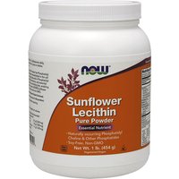 Sunflower Lecithin Pure Powder, 1 lb, NOW Foods