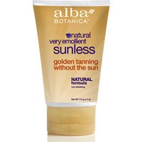 Sunless Tanning Lotion, Golden Tanning without the Sun, 4 oz, Alba Botanica