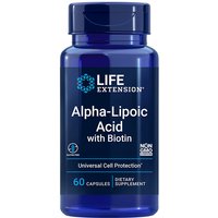 Super Alpha Lipoic Acid with Biotin, 250 mg, 60 Capsules, Life Extension