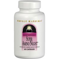 Super Amino Night, Advanced Amino Acid, 60 Capsules, Source Naturals