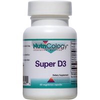 Super D3 2000 IU, 60 Capsules, NutriCology