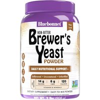 Super Earth Brewers Yeast Powder, Unflavored, 2 lb, Bluebonnet Nutrition