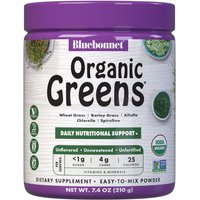 Super Earth Organic Greens Powder, 7.4 oz (210 g), Bluebonnet Nutrition