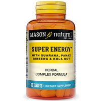 Super Energy Herbal Complex, 60 Tablets, Mason Natural