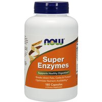 Super Enzymes Caps, 180 Capsules, NOW Foods