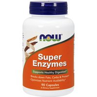 Super Enzymes Caps, 90 Capsules, NOW Foods