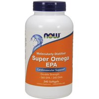 Super Omega EPA, Natural Fish Oil, Value Size, 240 Softgels, NOW Foods