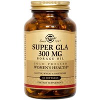 Super GLA 300 mg, Borage Oil, 60 Softgels, Solgar