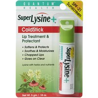 Super Lysine + Cold Stick SPF21, 5 gm, Quantum Health