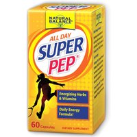 Super Pep, Daily Energy Formula with Vitamins, 60 Capsules, Natural Balance