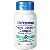 Super Selenium Complex 200 mcg, 100 Vegetarian Capsules, Life Extension