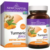 Turmeric Force Detox Action, 60 Vegetarian Capsules, New Chapter