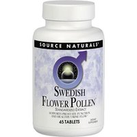 Swedish Flower Pollen Extract 45 tabs from Source Naturals