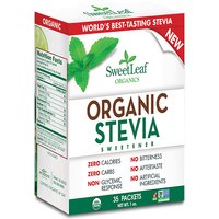 SweetLeaf Organic Stevia Sweetener Packets, 35 ct, Wisdom Natural Brands