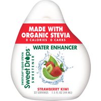 SweetLeaf Stevia Sweet Drop Water Enhancer - Strawberry Kiwi, 1.5 oz, Wisdom Natural Brands