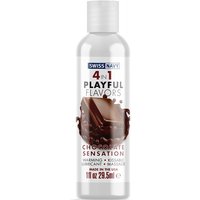 Swiss Navy 4 in 1 Playful Flavors Lubricant - Chocolate Sensation, 1 oz, MD Science Lab