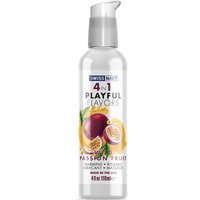 Swiss Navy 4 in 1 Playful Flavors Lubricant - Wild Passion Fruit, 4 oz, MD Science Lab