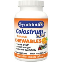 Symbiotics Colostrum Plus Chewables - Orange, 120 Chewable Tablets