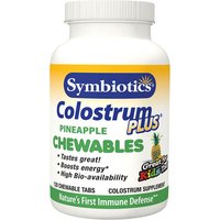 Symbiotics Colostrum Plus Chewables - Pineapple, 120 Chewable Tablets