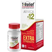 T-Relief Extra Strength Pain Relief Tablets, 100 Tablets, MediNatura