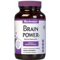 Targeted Choice BrainPower, Value Size, 60 Vegetable Capsules, Bluebonnet Nutrition