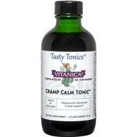 Tasty Tonics Cramp Calm Tonic, Menstrual Support, 4 oz, Vitanica