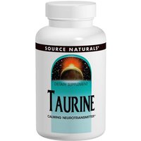 Taurine 1000 mg Caps, 120 Capsules, Source Naturals