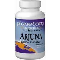 Arjuna Full Spectrum (Terminalia Arjuna) 550mg 120 tabs, Planetary Herbals