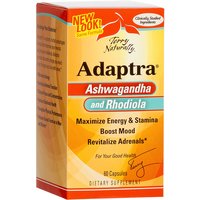 Terry Naturally Adaptra, Stress Relief with Ashwagandha & Rhodiola, 60 Capsules, EuroPharma