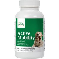 Terry Naturally Animal Health Active Mobility, Joint Health for Dogs, 60 Chewable Tablets, EuroPharma