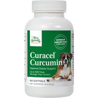 Terry Naturally Animal Health Curacel Curcumin, Optimal Cellular Support for Dogs, 60 Softgels, EuroPharma