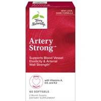 Terry Naturally Artery Strong, For Vascular Health, 60 Softgels, EuroPharma