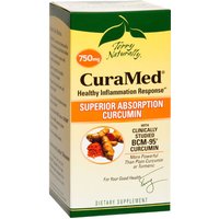 Terry Naturally CuraMed 750 mg, BCM-95 Curcumin, 60 Softgels, EuroPharma