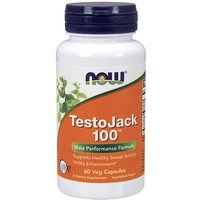 TestoJack 100, Testo Jack Male Performance Formula, 60 Vcaps, NOW Foods