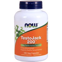 TestoJack 200 Extra Strength, 120 Vegetarian Capsules, NOW Foods