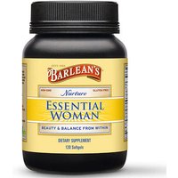The Essential Woman, 120 Softgels, Barleans Organic Oils (Omega 3/6/9)