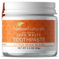 The Original Zero Waste Toothpaste, Citrus Spice Blend, 3.3 oz (93 g), Nelson Naturals