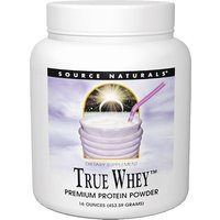The True Whey Powder, 16 oz, Source Naturals