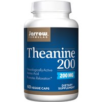 Theanine 200 (L-Theanine 200 mg), 60 Capsules, Jarrow Formulas