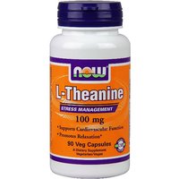 Theanine (L-Theanine) 100mg 90 Vcaps, NOW Foods