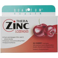 Thera Zinc Lozenges, Cherry, 24 loz, Quantum Health