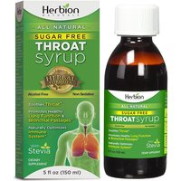 Sugar Free Throat Syrup, 5 oz, Herbion