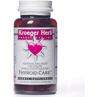Thyroid Care, Herbal Formula, 100 Vegetarian Capsules, Kroeger Herb