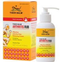 Tiger Balm Arthritis Rub, Arthritis Pain Relieving Cream, 4 oz