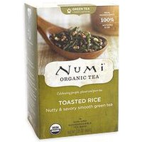 Toasted Rice Green Tea, 16 Tea Bags, Numi Tea