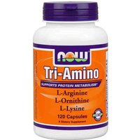 Tri-Amino Arginine / Ornithine / Lysine 120 Caps, NOW Foods