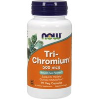 Tri-Chromium 500mcg with Cinnamon 90 Vcaps, NOW Foods